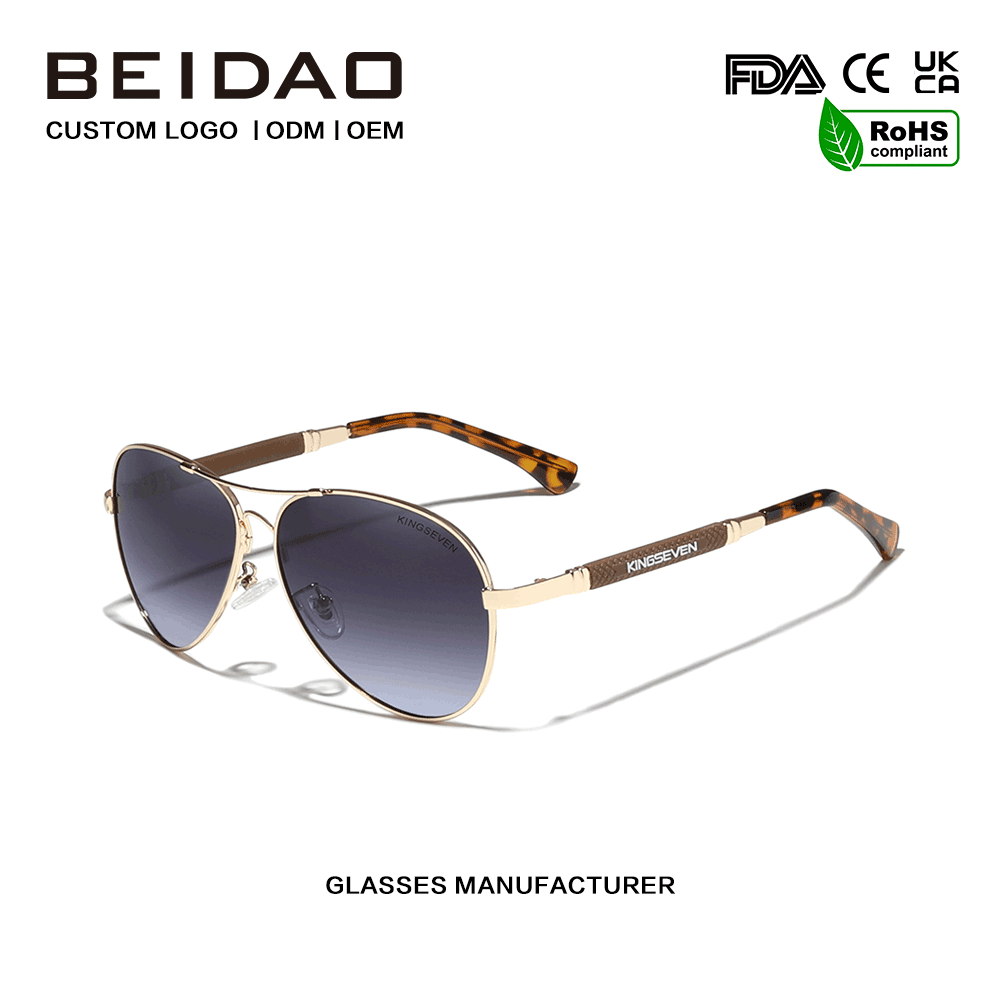 แว่นกันแดดกลางแจ้งโพลาไรซ์ UV400 แบบคลาสสิกสำหรับผู้ชาย