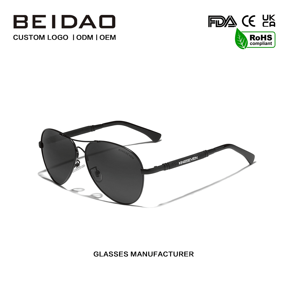 แฟชั่นคลาสสิกโพลาไรซ์ UV400 ป้องกันแว่นกันแดดกลางแจ้ง