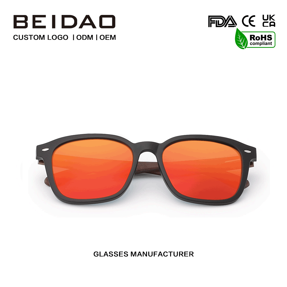 แฟชั่น TAC โพลาไรซ์ UV400 TR90 กรอบแว่นกันแดดโพลาไรซ์