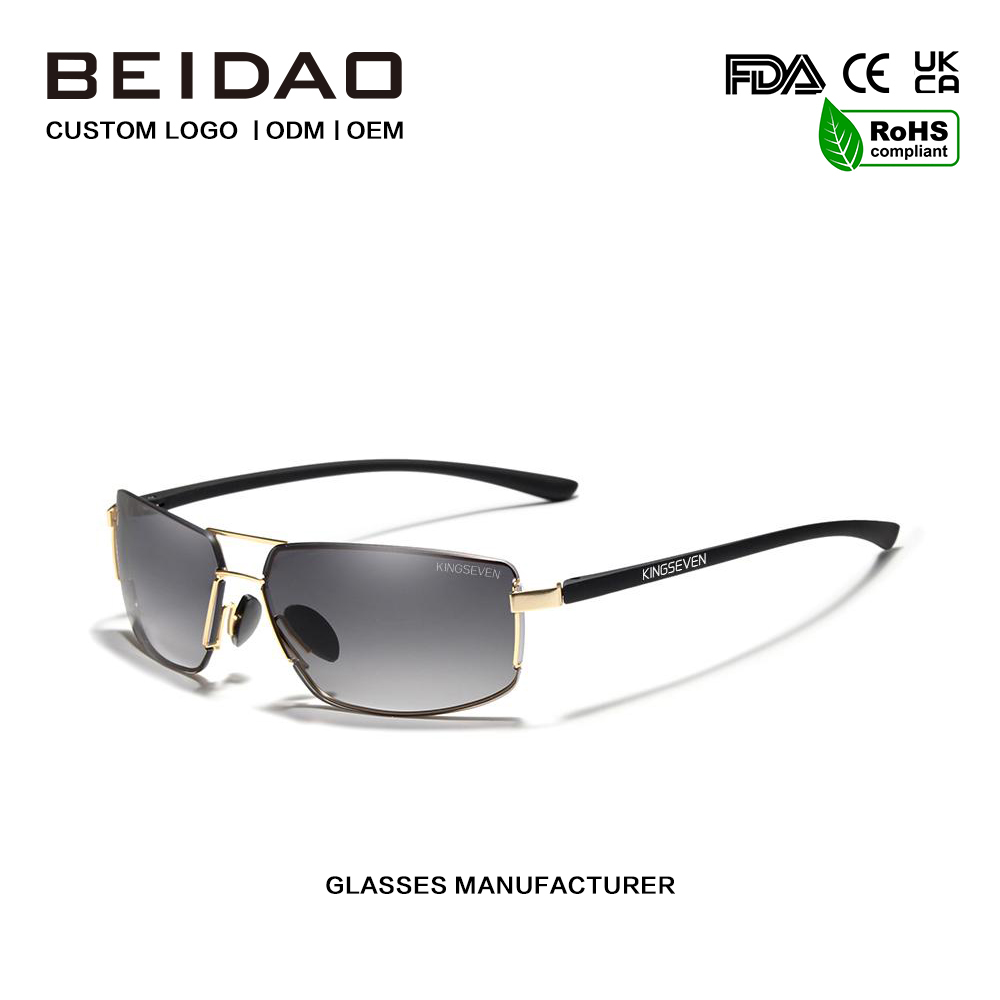 แว่นกันแดดโพลาไรซ์อลูมิเนียมแฟชั่นขายร้อน