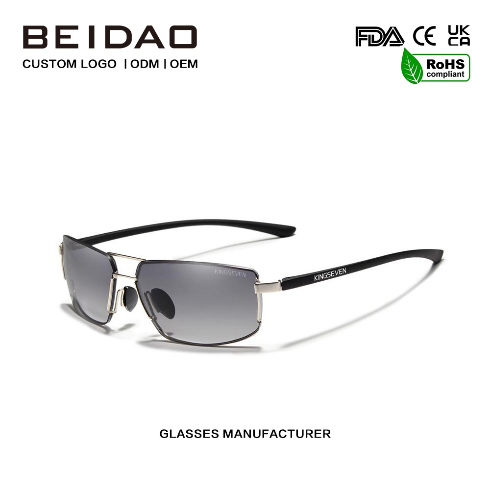 แว่นกันแดดโพลาไรซ์อลูมิเนียมหรูหรา