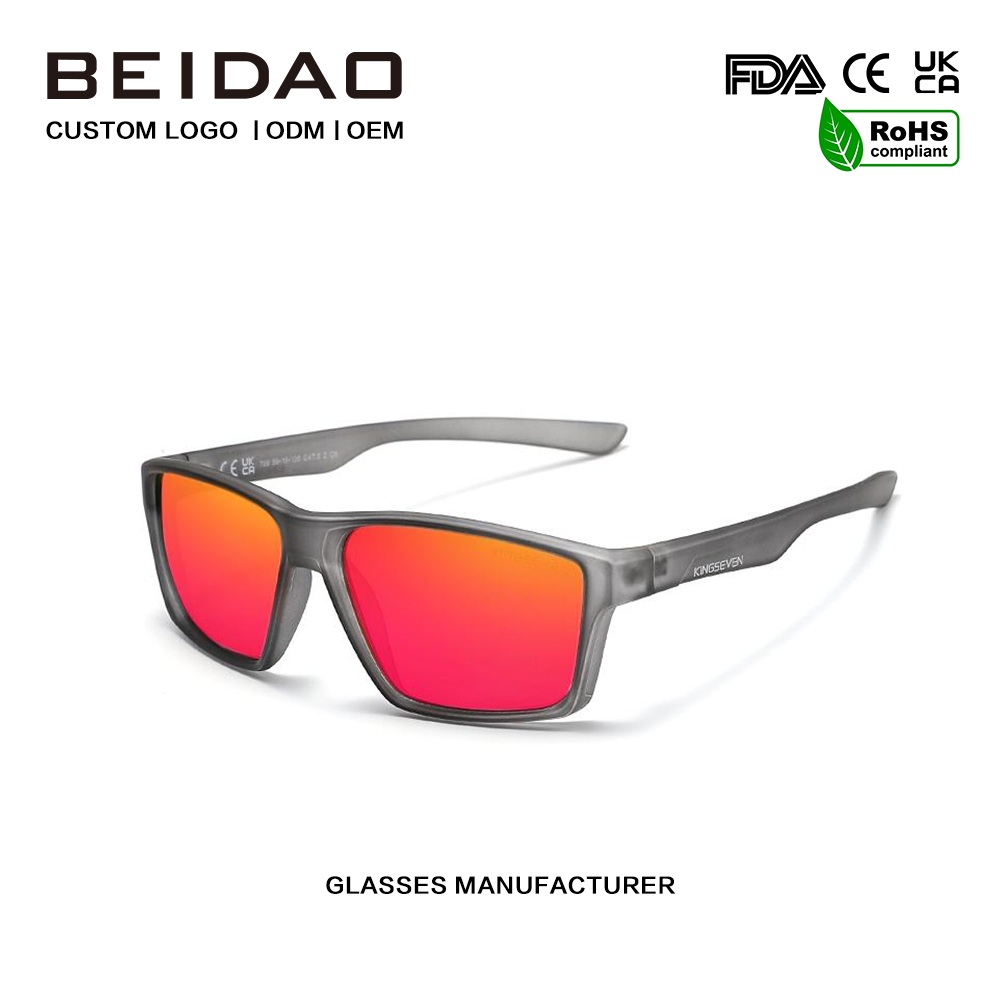 แว่นกันแดดโพลาไรซ์ TR90 ผู้ชายกลางแจ้ง