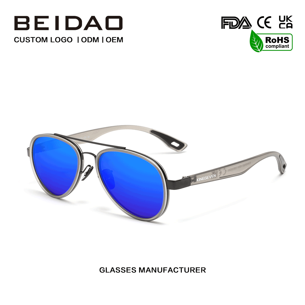 แว่นกันแดด TR90 คุณภาพสูงใหม่สำหรับผู้ชายผู้หญิง