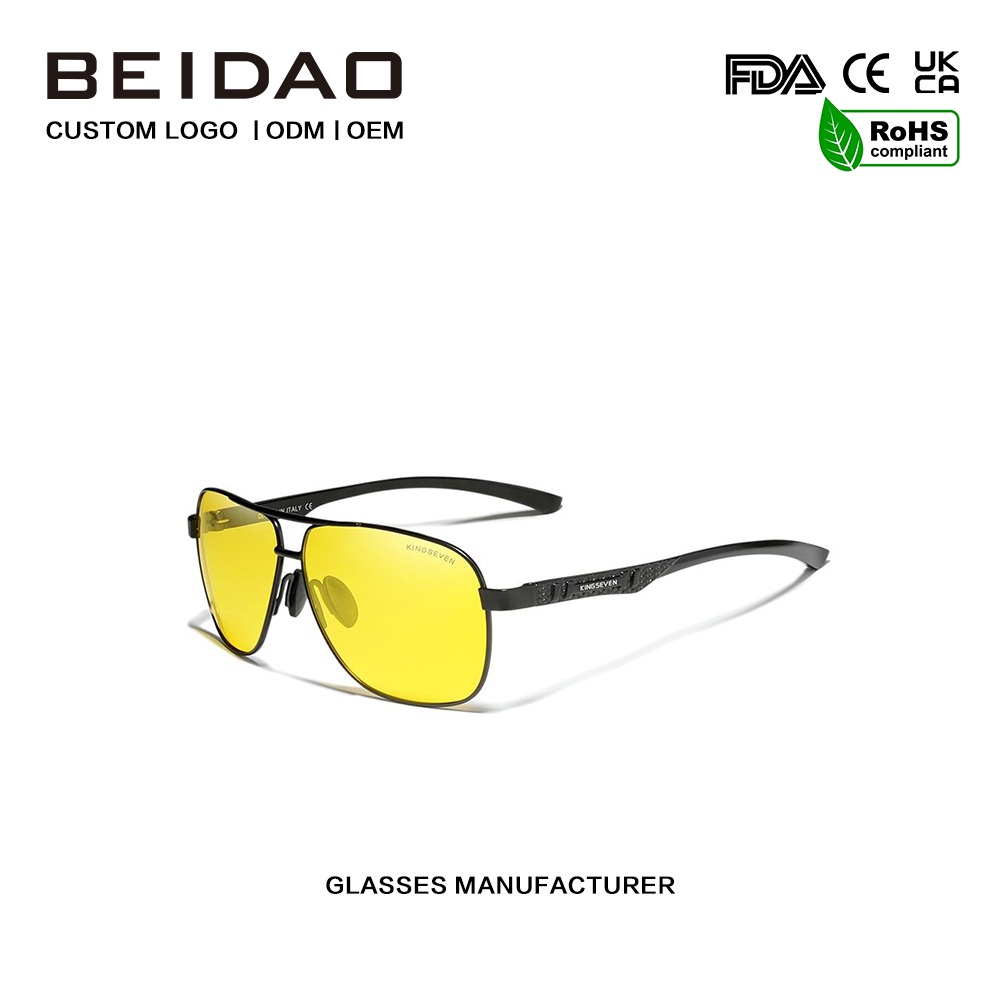 แว่นกันแดดโพลาไรซ์แฮนด์เมด Night Vision